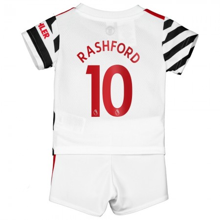 Billiga Fotbollströjor Manchester United Marcus Rashford 10 Barn Tredje tröja 2020/21 Kortärmad